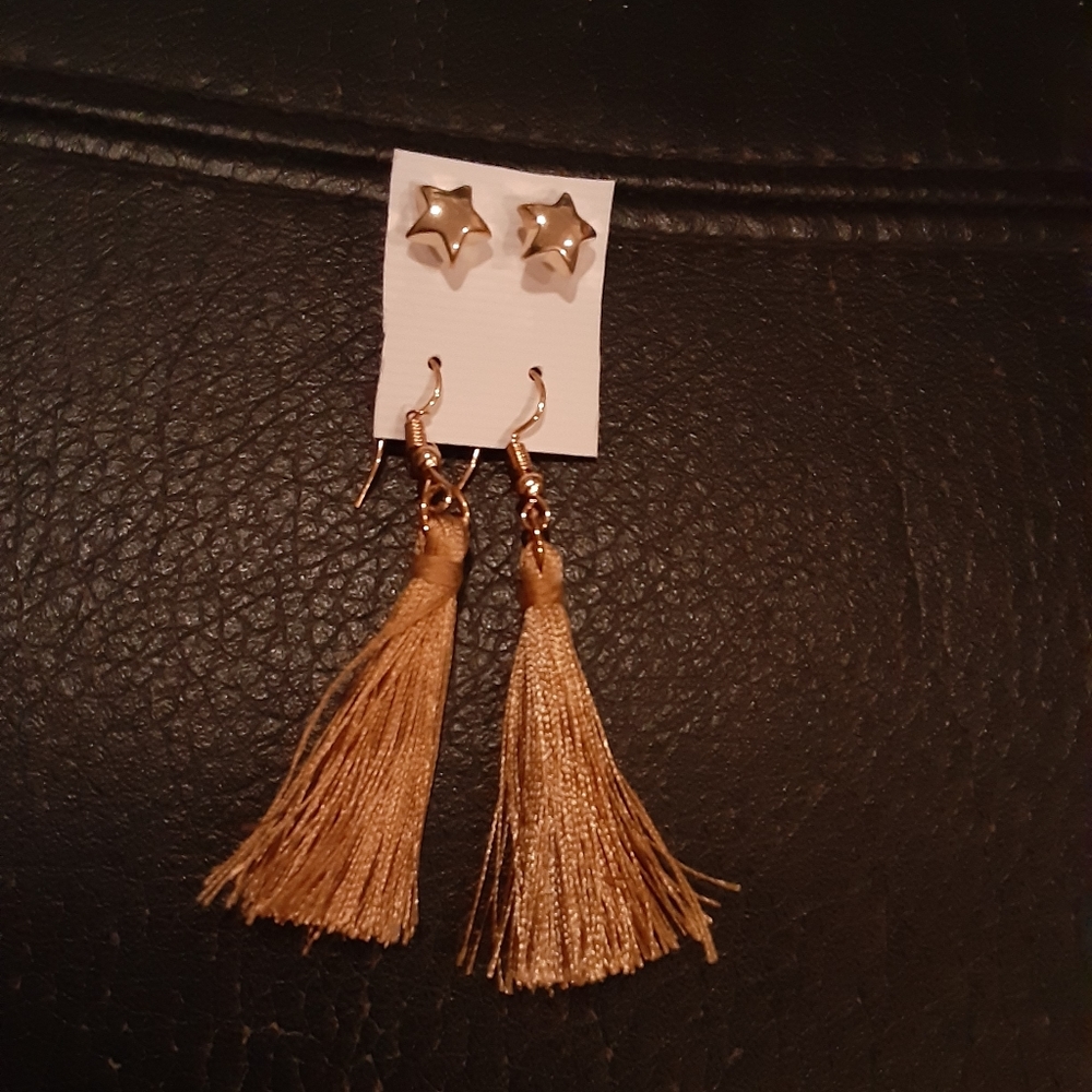 Earrings - must bundle. Jewelry Brown Vintage